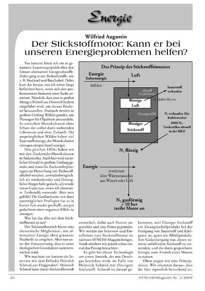 Kann er bei unseren Energieproblemen helfen?