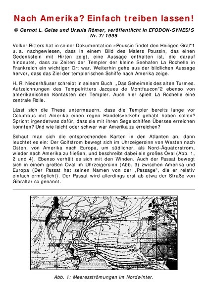 Nach Amerika? Einfach treiben lassen!