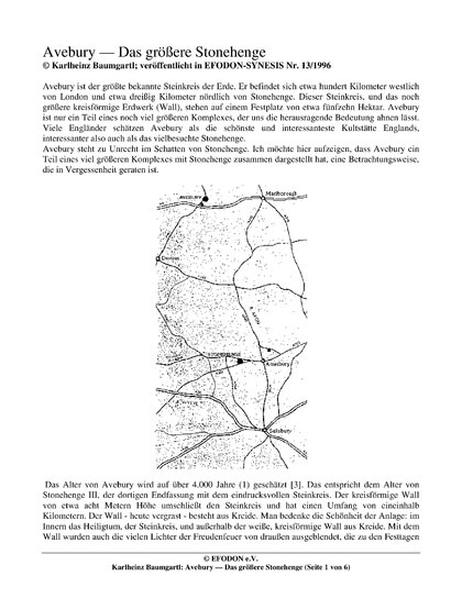 Avebury – das größere Stonehenge