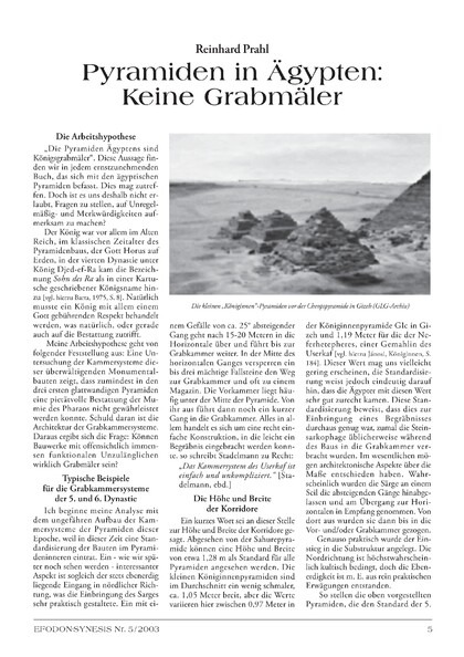 Pyramiden in Ägypten: Keine Grabmäler
