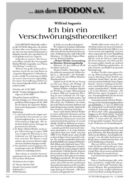 Ich bin ein Verschwörungstheoretiker!