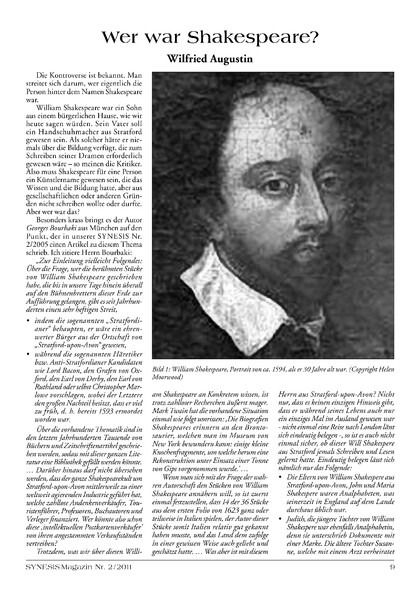 Was können diese über die Biografie von Shakespeare erzählen?