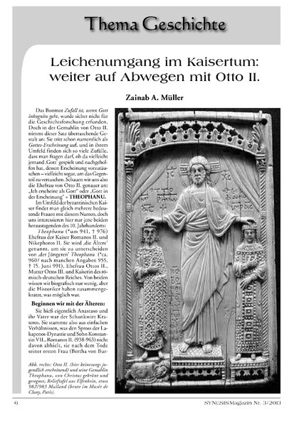 Weiter auf Abwegen mit Otto II. und Theophanu