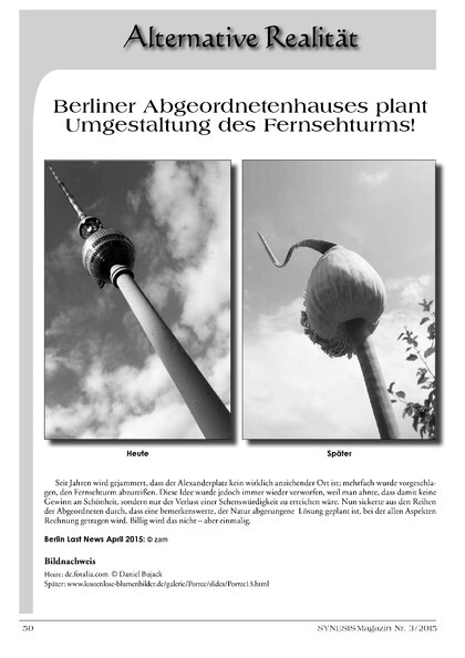 Berliner Abgeordnetenhaus plant Umgestaltung des Fernsehturms (zam)