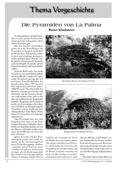 Die Pyramiden von La Palma