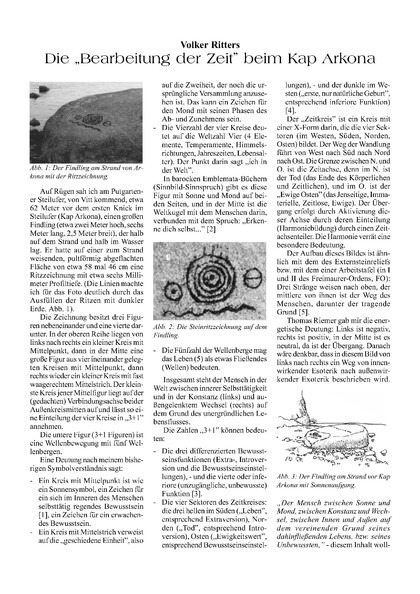 Die „Bearbeitung der Zeit“ beim Kap Arkona