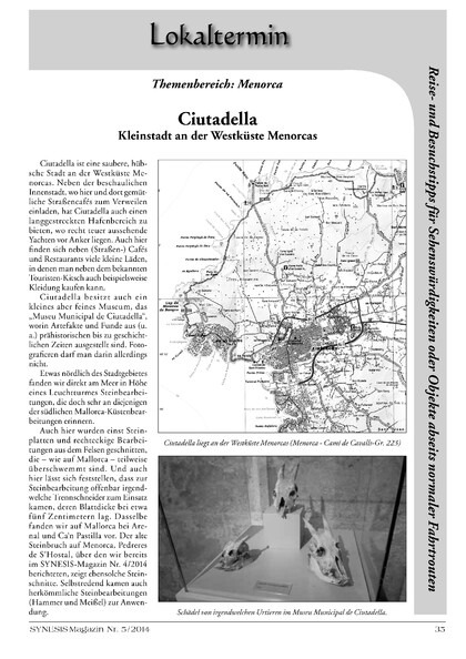 Ciutadella – Kleinstadt an der Westküste Menorcas