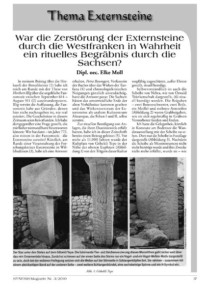 War die Zerstörung der Externsteine durch die Westfranken in Wahrheit ein rituelles Begräbnis durch die Sachsen?